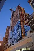 Tower under construction in 2014.