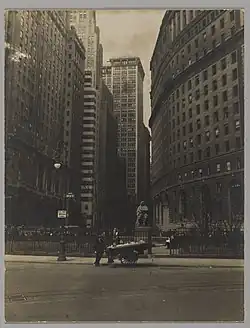 Consuelo Kanaga, Untitled (Bowling Green, NYC) early 20th century, Brooklyn Museum