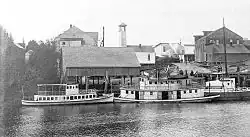 Wolverine, Favorite and Wilhemina at Coquille, circa 1911