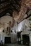 Flower garlands at Cotehele