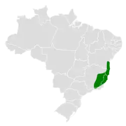Map of range