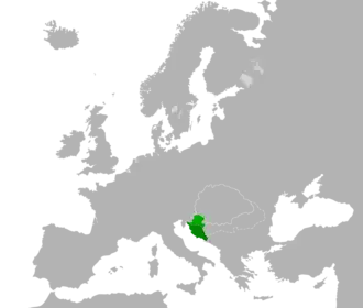 Kingdom of Croatia in 1260