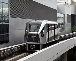 A Changi Airport Skytrain set
