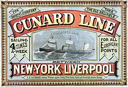Cunard Line, 1875
