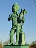 Cupid Fountain - Cupid figure