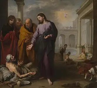 Christ Healing the Paralytic at the Pool of Bethesda (1667-1670)