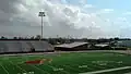 Wildcat Stadium - away stands and Field House