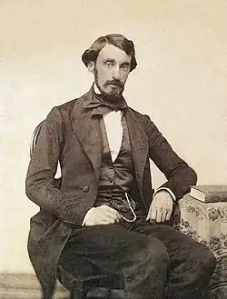 Bartolomé Mitre at age 33, 1854