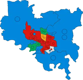 2023 results map