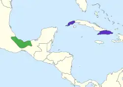 Map of range