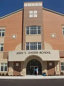 The John Y. Dater Elementary School built in 2006