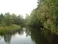 Gulf formed by Daugava River.