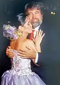 David Brillembourg and his daughter