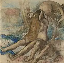 Edgar Degas, The Bathers, c.1890-c.1895