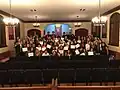 Delta Beta Tau Initiation 2018 held at the main hall of Dharma Bum Temple