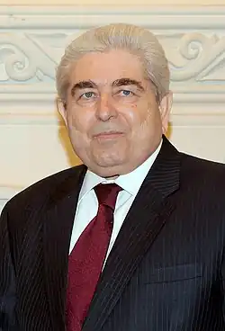Demetris Christofias, former General Secretary of AKEL (1988–2009), President of the House of Representatives (2001–2008) and President of Cyprus (2008–2013).