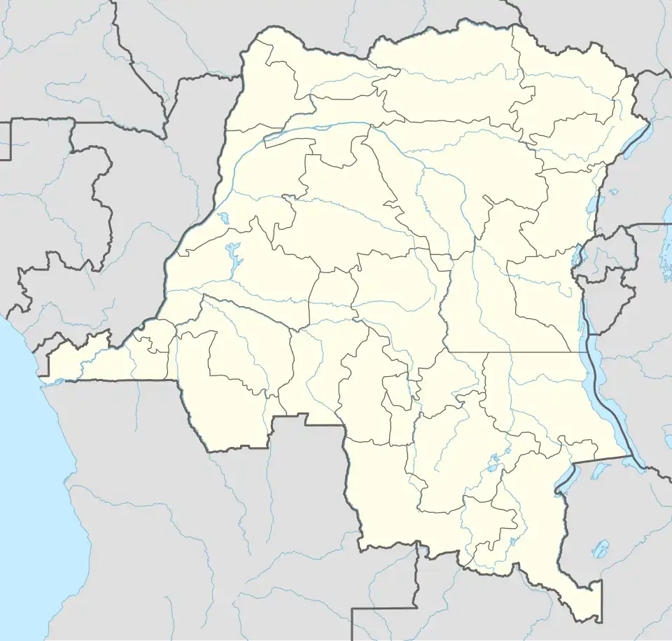 Élisabethville is located in Democratic Republic of the Congo