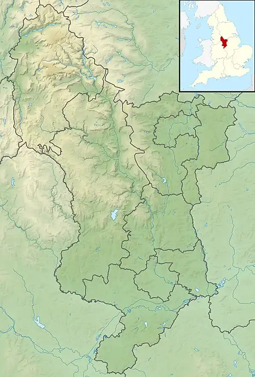 Doll Tor is located in Derbyshire