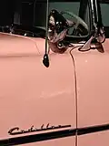 Close-up near the driver-side door