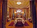 The dining room from the west