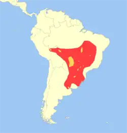 Map of range