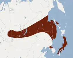 Map of range