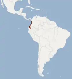 Map of range