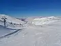 Dobson Peak, from the top of the chairlift (2023)