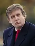 Businessman Donald Trump of New York (declined October 22, 1987)