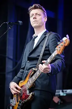 Payne performing in 2018