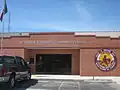 Dr. George S. Woods Community Center in Devine is located next to the library.