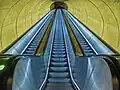 South entrance escalators