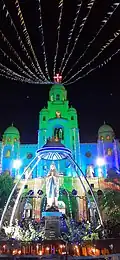 120 year old 'Our Lady of Lourdes Shrine', Perambur, Chennai, Tamil Nadu, India