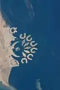 Astronaut photograph of Durrat Al Bahrain.