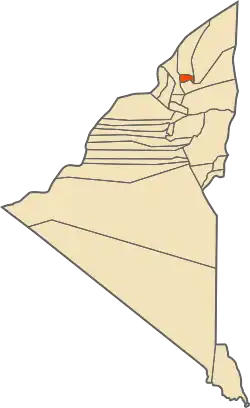Location of Ouled Said