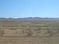 In the steppe north of the town of Shu