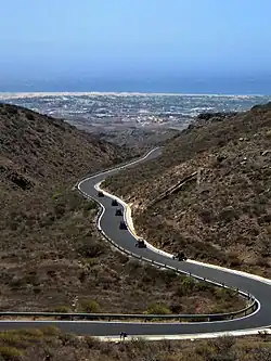 View from the panoramic area of Degollada de las Yeguas