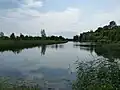 Lake Pumpajärv in summer