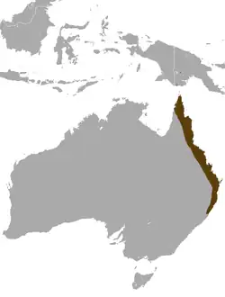 Map of range