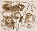 Edward Melcarth, "Study for Manhole"