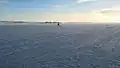 The Bay of Aarhus rarely freezes up in winter, but some of the shallow coves do occasionally (Egens Vig).