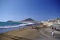 Beach and Montaña Roja