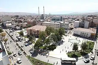 A view of the city centre