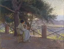 Sunset, 1915