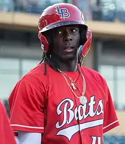 Elly De La Cruz with the Louisville Bats in 2023