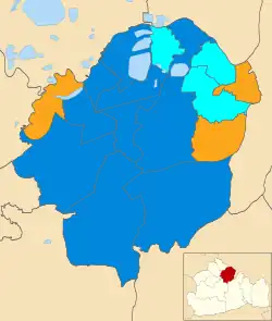 2018 results map