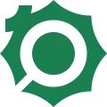 Official seal of Kagamiishi