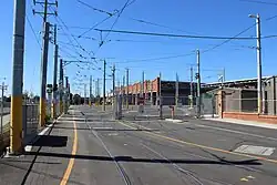Preston tram depot in 2018