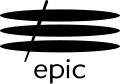 Stacked-record logo, 1990–1998
