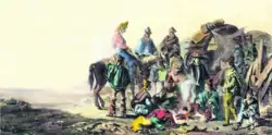 Traditional scene from the Atlas of Claude Gay